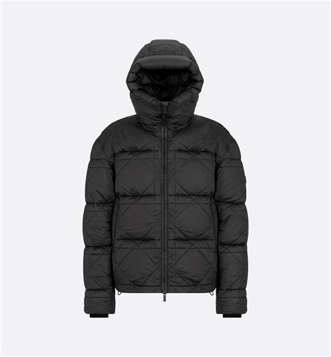 dior micro cannage jacket|Cannage Jacket Black Technical Fabric .